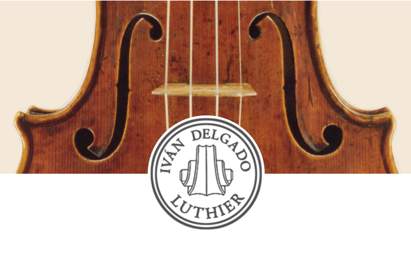 Violín y logo